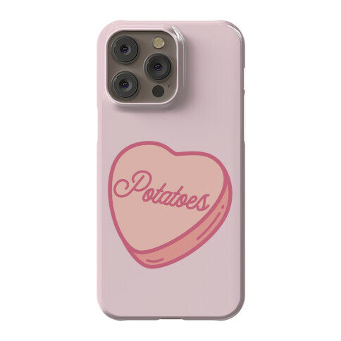 Potatoes Candy Heart Phone Case